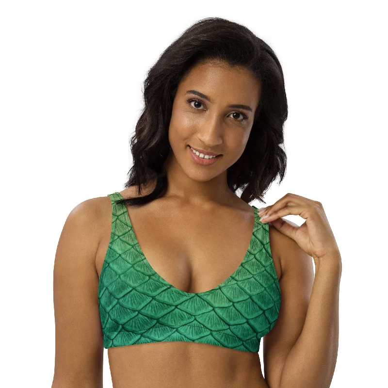 Sustainable bikini made from recycled materials for eco - conscious beachgoersSecret of Skye Recycled Padded Bikini Top