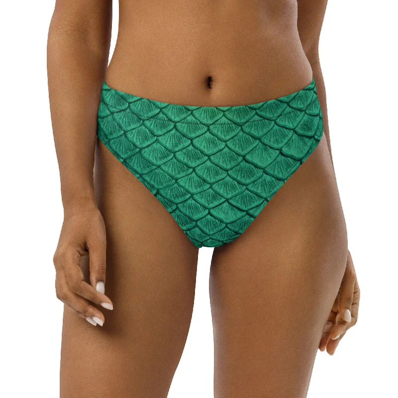 Tropical - themed bikini for a vacation - ready beach outfitSecret of Skye Recycled High-Waisted Bikini Bottom