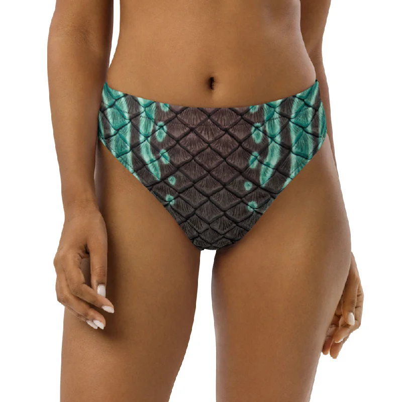 UV - protection bikini for safe sun exposure during beach daysSong of the Sea Recycled High-Waisted Bikini Bottom