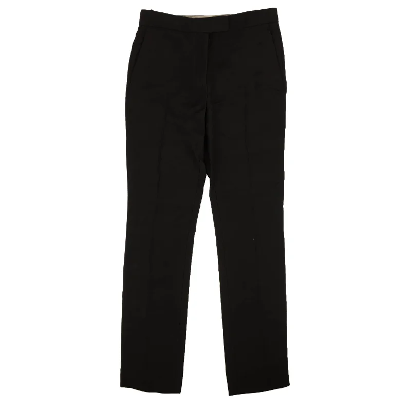 Black Cady Suit Pants