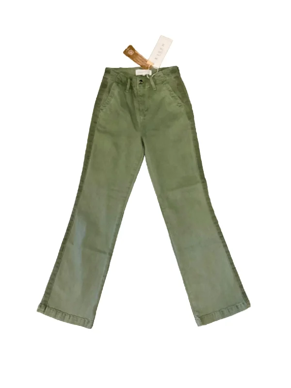 Women's Trouser Jean In Olive