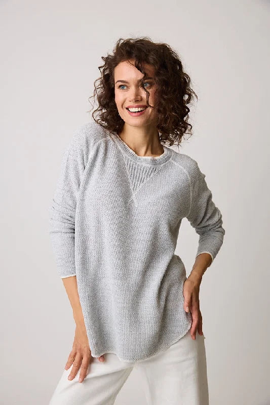 Long - Sleeve Women Sweater with Ribbed CuffsECO SKYLER