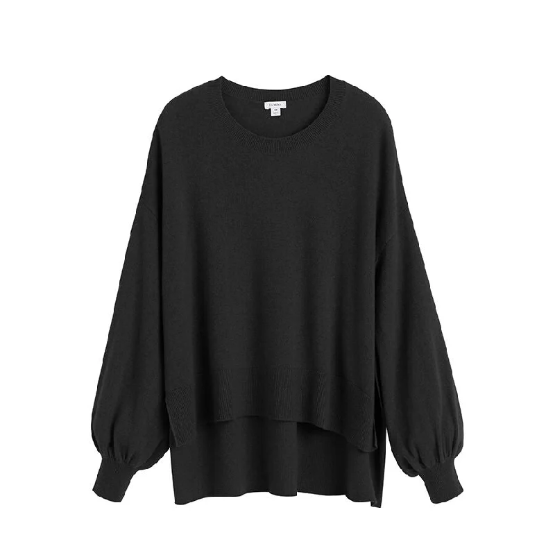 Button - Down Women Sweater for a Versatile LookSingle-Origin Cashmere Open Side Sweater