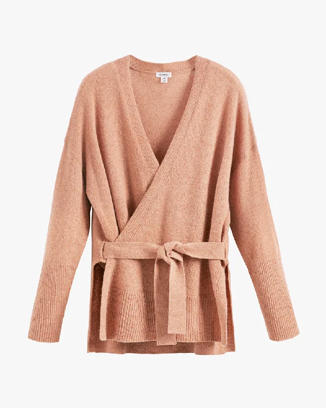 Oversized Women Sweater for a Cozy and Fashionable LookSingle Origin Cashmere Wrap Sweater