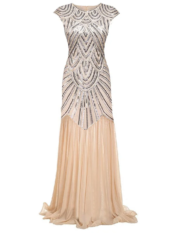 Sheath Women Dress with a Tailored Fit for a Professional LookSheath Women Dress with a Tailored Fit for a Professional Look1920s Embroidery Sequin Maxi Dress