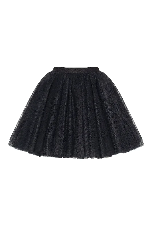 Off - the - Shoulder Women Dress for a Romantic and Feminine LookOff - the - Shoulder Women Dress for a Romantic and Feminine LookGathered organza mini skirt in black, Xo Xo