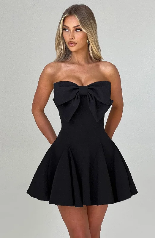 Little Black Women Dress with Sequins for a Glamorous Night OutLittle Black Women Dress with Sequins for a Glamorous Night OutRuby Playsuit - Black