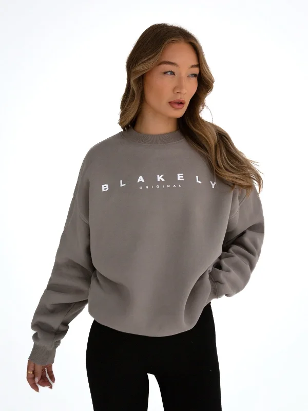 Oversized Women Sweater for a Cozy and Fashionable LookComposure Oversized Sweater - Neutral Grey