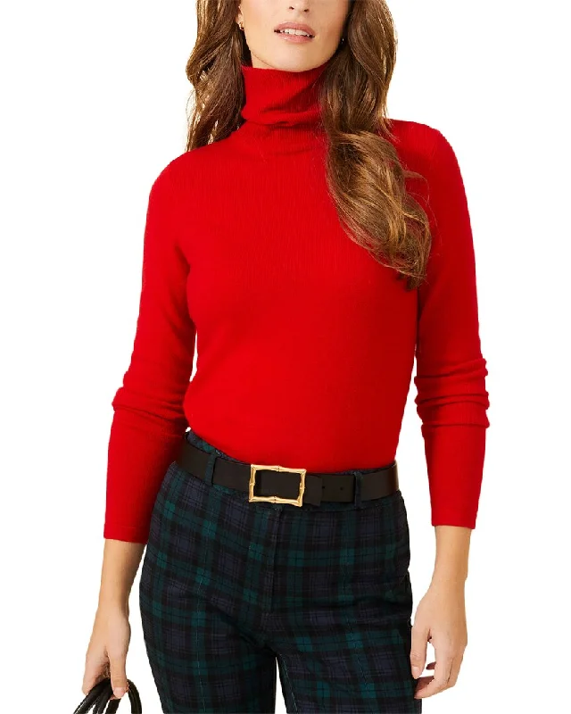 Striped Women Sweater with a Timeless PatternJ.McLaughlin Herst Cashmere Sweater