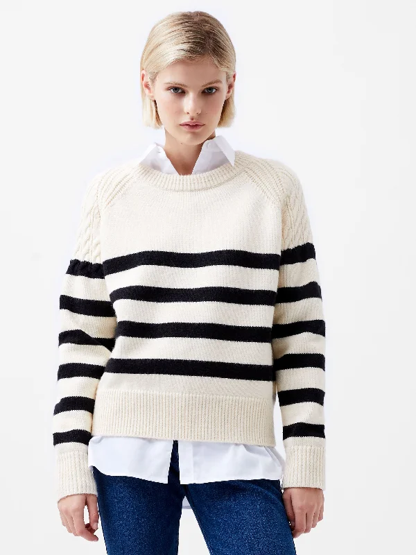 Organic Cotton Women Sweater for an Eco - Friendly ChoiceQuinley Stripe Sweater