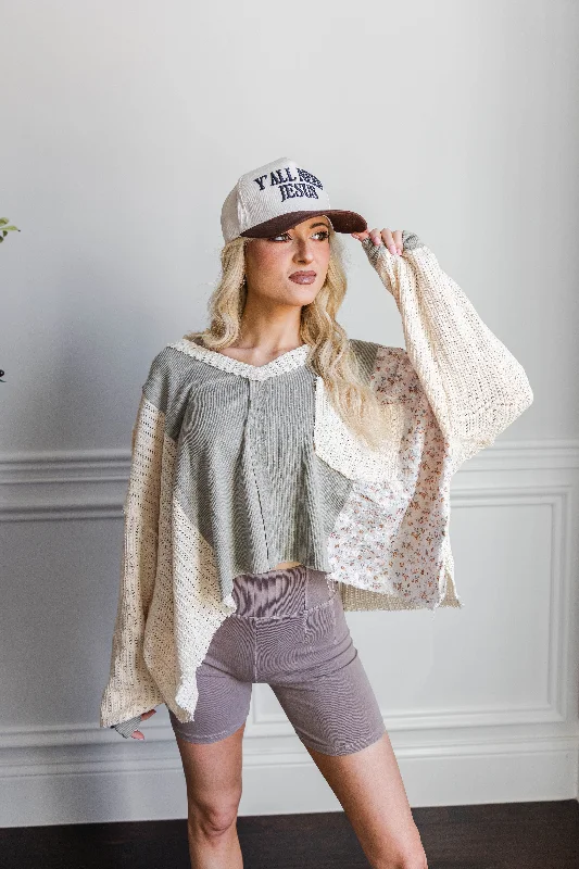 Lightweight Women Sweater for Spring and FallSage Haven Sweater