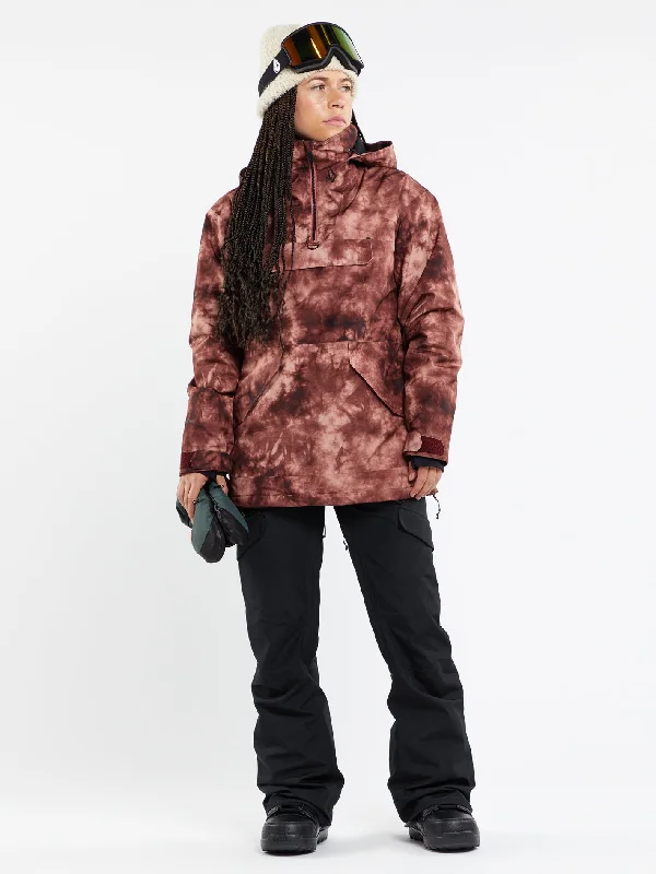 Button - fly women jeans with a traditional touchWomens Fern Insulated Gore Pullover - Pink Salt Wash