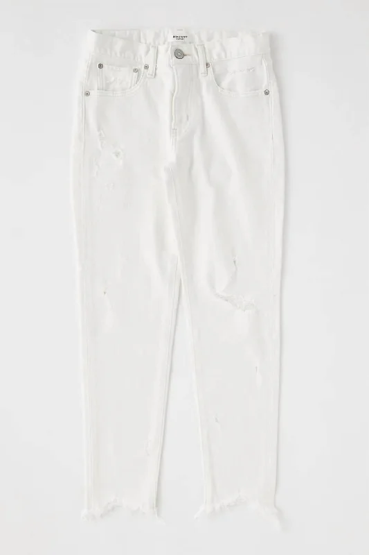 High - waisted women jeans for a flattering silhouetteGlendele Skinny Jean In White