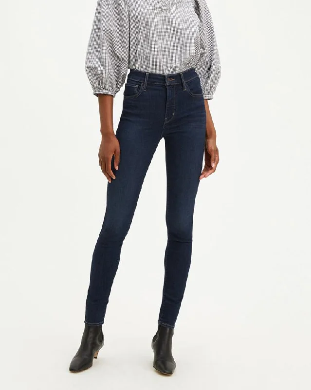 Skinny women jeans with a form - fitting designLevi's® Womens 720 High Rise Super Skinny Jeans - Deep Serenity