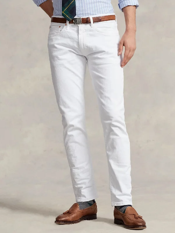 Plus - size women jeans for a comfortable and stylish fitJeans Sullivan in Cotone Bull Slim Fit Bianco