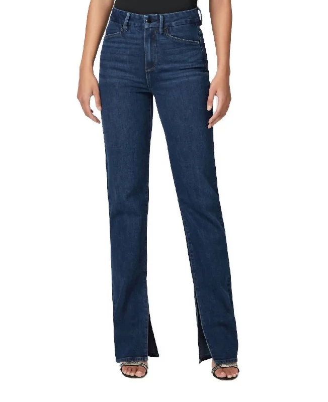 High - rise flare women jeans for a 70s - inspired lookStella Straight Jeans In Grecia