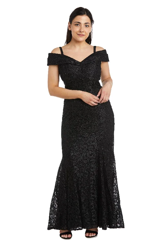 Sheath Women Dress with a Tailored Fit for a Professional LookSheath Women Dress with a Tailored Fit for a Professional LookR&M Richards 2047P Long Off Shoulder Petite Lace Gown