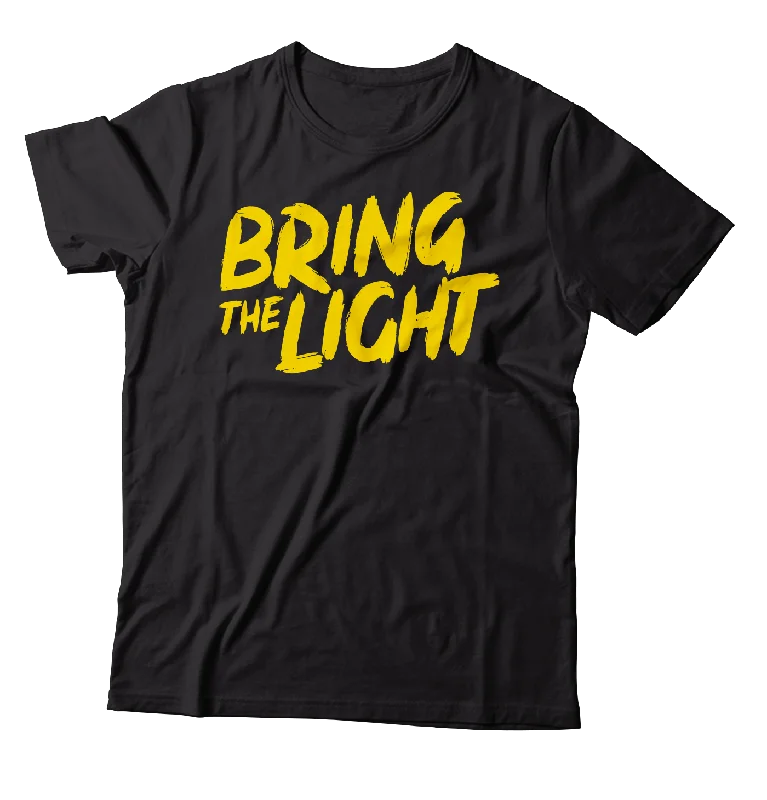 Pocketed Women T Shirt for Added FunctionalityPocketed Women T Shirt for Added FunctionalityBRING THE LIGHT - "Logo" (Black) (T-Shirt)