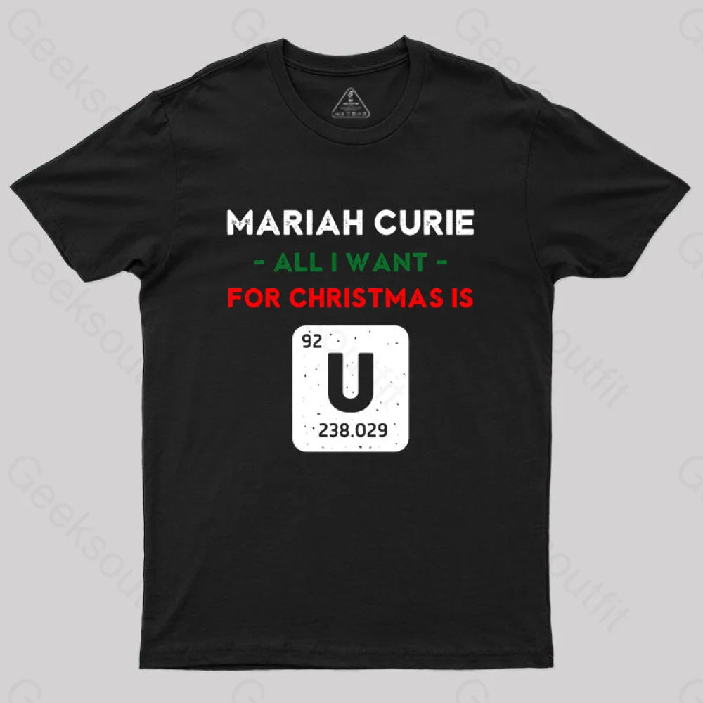 Pocketed Women T Shirt for Added FunctionalityPocketed Women T Shirt for Added FunctionalityMariah Curie All I Want for Christmas is U T-Shirt