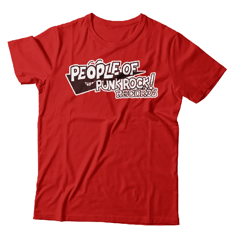 Pocketed Women T Shirt for Added FunctionalityPocketed Women T Shirt for Added FunctionalityPOPR Records - "Lookout Logo" (Red) (T-Shirt)