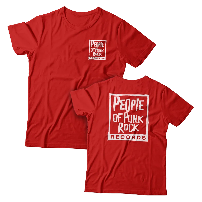 Tie - Dye Women T Shirt with a Bohemian VibeTie - Dye Women T Shirt with a Bohemian VibePOPR Records - "POPR & Nail" (Red) (T-Shirt)