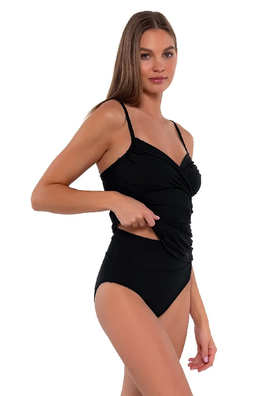 Sports bikini for high - intensity water activities like surfingSimone Tankini